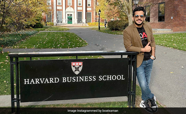 Entrepreneur Aman Gupta's Post On Harvard University's Case Study On boAt Wins Internet