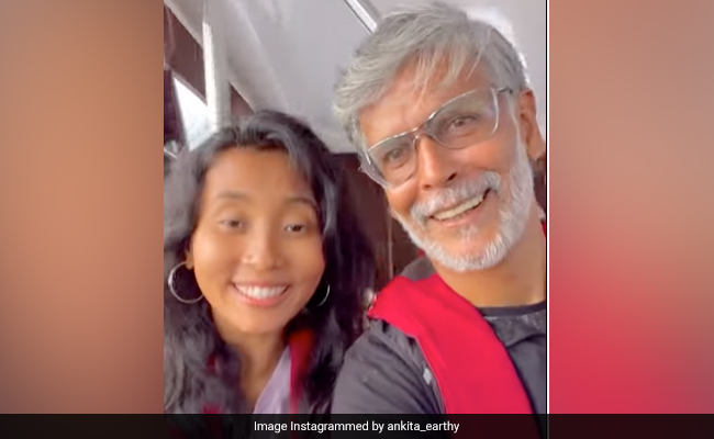 Milind Soman Checks Into Maldives With Wife Ankita Konwar For His Birthday