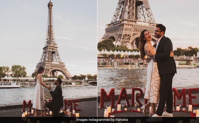 Dreamy Is An Understatement When Hansika Motwani Said Yes! In A White Dress In Paris