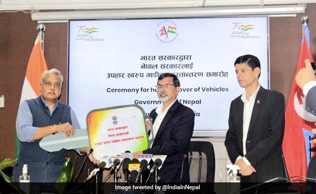 India Gifts 200 Vehicles To Nepal For Smooth Conduct Of Elections