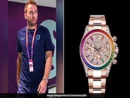 Harry Kane Wears Rainbow Watch Before England's World Cup Win Over Iran Harry Kane Wears Rainbow Watch Before England's World Cup Win Over Iran