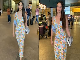 It Is 'Summer Somewhere' And Kiara Advani's Floral Maxi Dress Proves It Is The Airport It Is 'Summer Somewhere' And Kiara Advani's Floral Maxi Dress Proves It Is The Airport