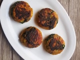 Palak Aloo Tikki Recipe | How To Make Palak Aloo Tikki