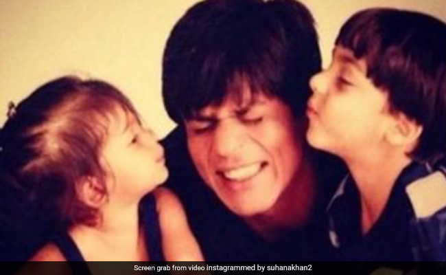 On "Best Friend" Shah Rukh Khan's 57th Birthday, Daughter Suhana Struck Throwback Gold