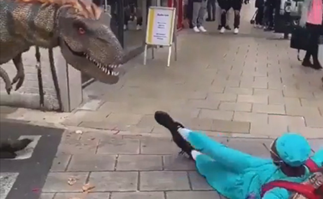 सड़क पर अचानक आ गया ख़तरनाक जानवर, जिसे देख लोग अपनी जान बचाने लगे, जानें इसकी सच्चाई