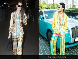 Who Wore It Better: Ranveer Singh Or Nora Fatehi In Bright Versace Co-Ord Sets? Who Wore It Better: Ranveer Singh Or Nora Fatehi In Bright Versace Co-Ord Sets?