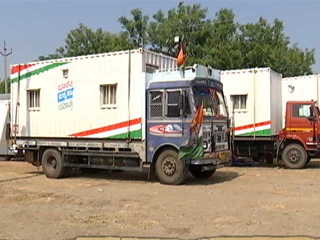 Video: Congress's Floating 'Container City' Which Houses 300 Leaders