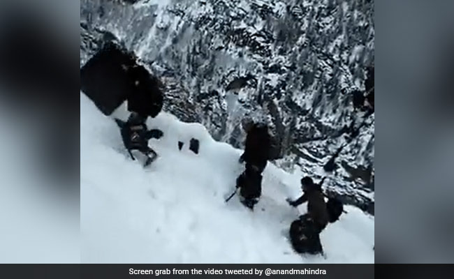 Anand Mahindra Praises Polling Officers In Himachal Pradesh Who Trekked In Snow