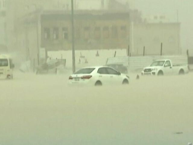 Heavy Rains In Saudi Arabia's Jeddah Cause Waterlogging, Schools Closed
