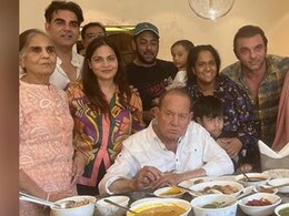 Salim Khan's Birthday With Salman And Family Featured A Large Indian Food Spread
