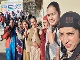 From Highest Polling Station To Centurian Voters, Himachal Election In Pics From Highest Polling Station To Centurian Voters, Himachal Election In Pics