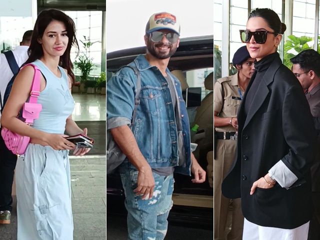 Airport Traffic: Deepika, Disha, Shahid And Others Spotted