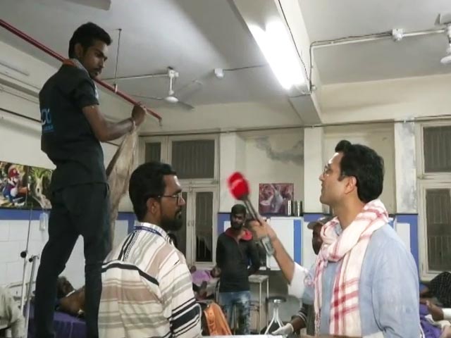 Gujarat Hospital's Overnight Clean-Up After Bridge Tragedy