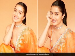 Shraddha Kapoor In A Gorgeous Orange <i>Lehenga</i> Is More Radiant Than The Autumn Sun Shraddha Kapoor In A Gorgeous Orange <i>Lehenga</i> Is More Radiant Than The Autumn Sun