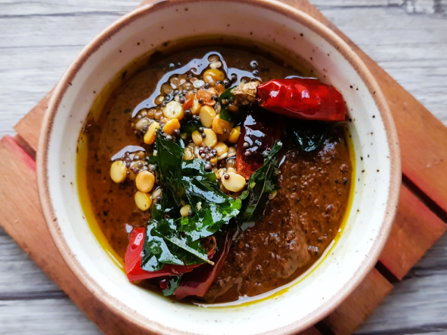 South Indian Style Ginger Chutney Recipe | How To Make South Indian Style Ginger Chutney