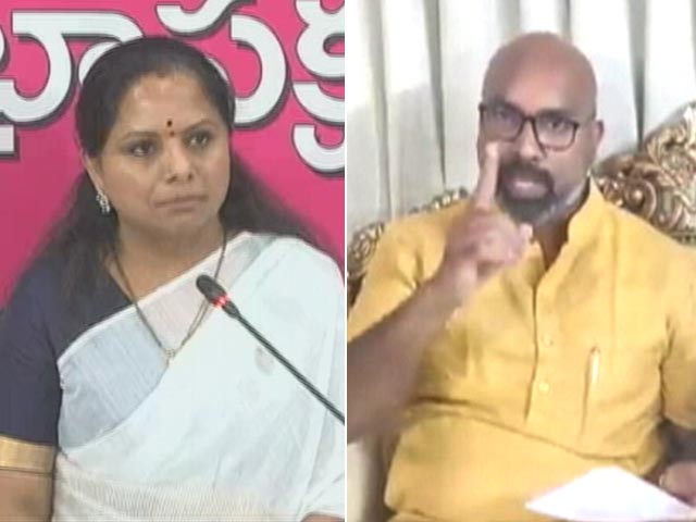 In Telangana's K Kavitha vs BJP MP, Obscenity Charge Meets Slipper Threat