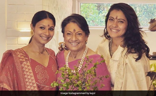 Inside Kajol's Fam-Jam With Mom Tanuja And Sister Tanishaa