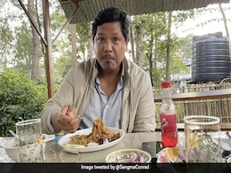 Meghalaya Chief Minister Finds A Silver Lining In Chopper's Precautionary Landing Meghalaya Chief Minister Finds A Silver Lining In Chopper's Precautionary Landing