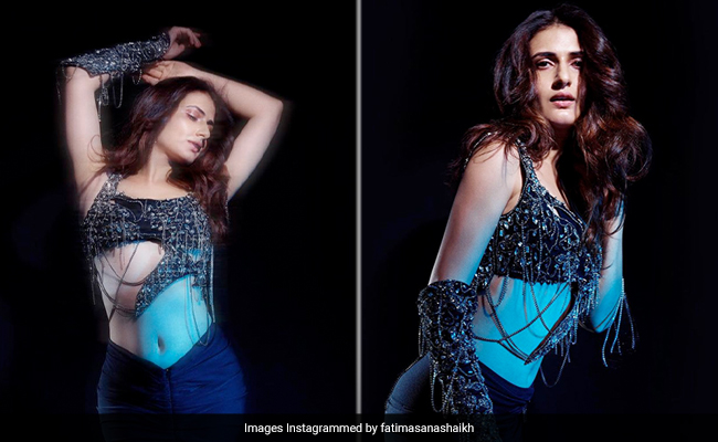 Fatima Sana Shaikh's Glam Can't Be Contained In This Dazzling Black Outfit Alone