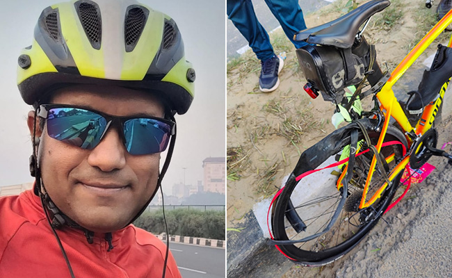 Cyclist Dies After BMW With VIP Plates Rams Him In Delhi