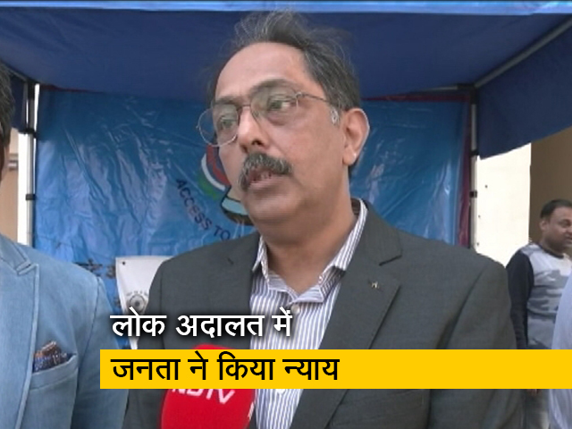 दिल्ली में छह जगहों पर लगी लोक अदालत, 'जज' बनी जनता