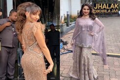 माधुरी दीक्षित और नोरा फतेही रियल्टी शो के सेट पर आए नज़र माधुरी दीक्षित और नोरा फतेही रियल्टी शो के सेट पर आए नज़र