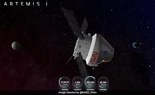NASA's Artemis 1, Over 400,000 Kms From Earth, Sets A New Record