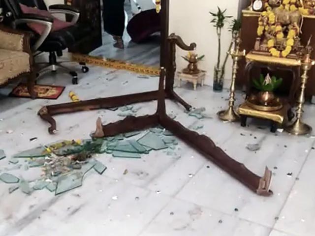 Video: KCR's Party Workers Attack BJP MP's Home Over Derogatory Comments