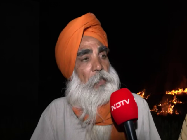 “Victims, Not Villains”: Farmers To NDTV At Punjab Crop Waste Burning Site
