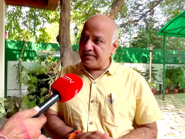 "We Will Win 230 Seats In Delhi Corporation Polls," Says AAP's Manish Sisodia