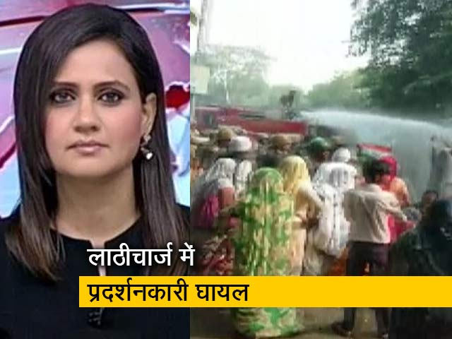 सिटी सेंटर : NTPC के खिलाफ किसानों का प्रदर्शन, लाठीचार्ज में आधा दर्जन प्रदर्शनकारी घायल 