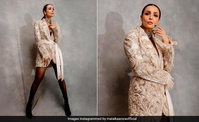 Only Malaika Arora Can Make A Couture Blazer Dress This Fabulously Fierce