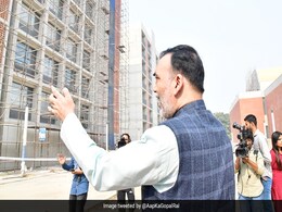 "Despite Construction Ban...": Delhi Minister Inspects BJP Office "Despite Construction Ban...": Delhi Minister Inspects BJP Office