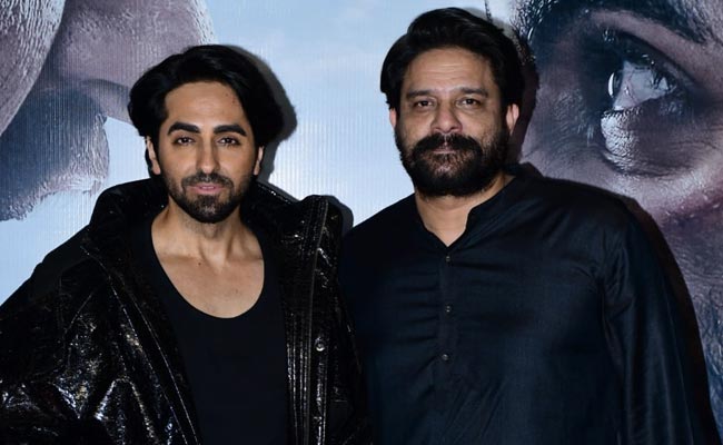Ayushmann Khurrana And Jaideep Ahlawat Twin In Black At <i>An Action Hero</i> Trailer Launch