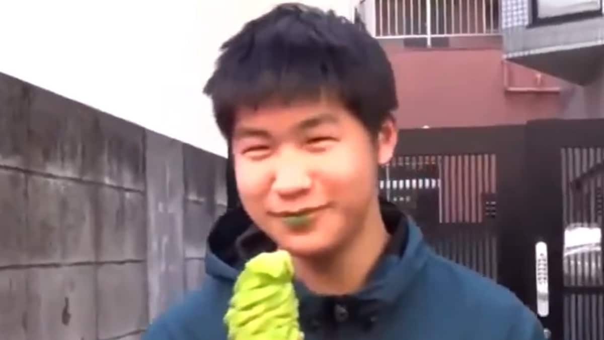 Viral Video Shows People Trying Matcha Ice Cream For The First Time