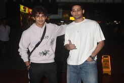 Ishaan Khatter And Siddhant Chaturvedi, Twinning At The Airport Ishaan Khatter And Siddhant Chaturvedi, Twinning At The Airport