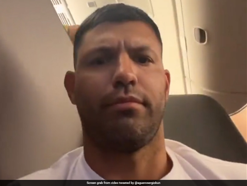 On Video, Former Argentina Star Sergio Aguero Stuck With Brazil Fans, See His Reaction