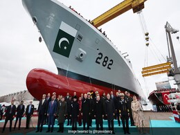 Pak PM, Turkish President Jointly Inaugurate New Warship For Pakistani Navy Pak PM, Turkish President Jointly Inaugurate New Warship For Pakistani Navy