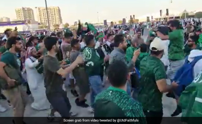 Watch: As Saudi Arabia Beats Argentina, Fans Mock Lionel Messi With Cristiano Ronaldo's 'Siu' Celebration