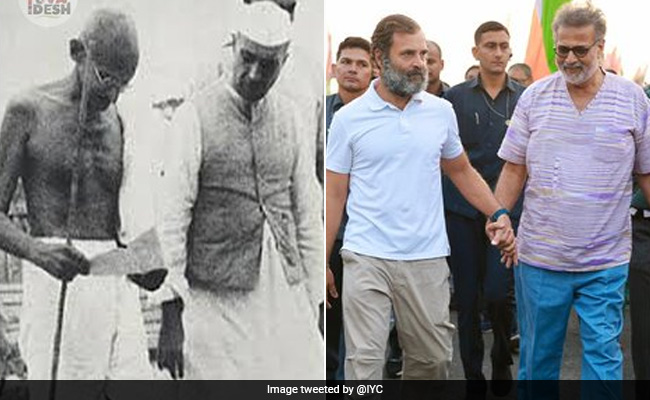 "Gandhi-Nehru Legacy": Congress's 'Then And Now' Post