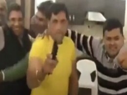 Watch: AAP's Delhi Civic Poll Candidate Waves Gun On Camera, Case Filed Watch: AAP's Delhi Civic Poll Candidate Waves Gun On Camera, Case Filed