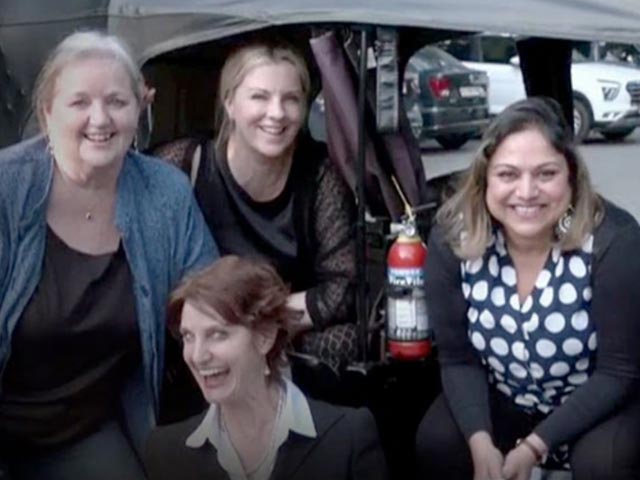Watch: US Women Diplomats Ditch Bulletproof Cars, Drive Autos On Delhi Roads