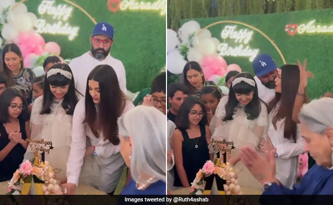 ICYMI: Pics From Aaradhya's Birthday Celebrations With Aishwarya, Abhishek And Jaya Bachchan
