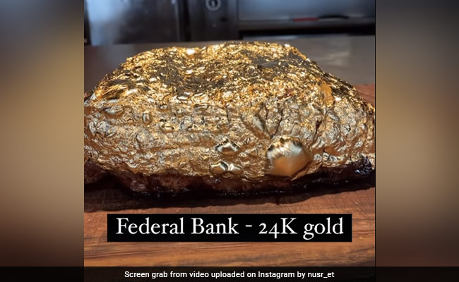 Salt Bae Shares Clip Of 24-Karat Gold-Coated Steak Amid Criticism Over Rs 1.3 Crore Bill