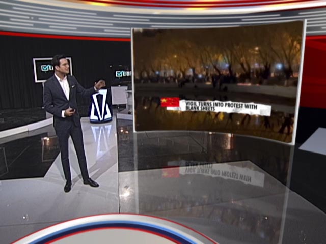 Xi's Iron Grip Tested As Protests Rage In China