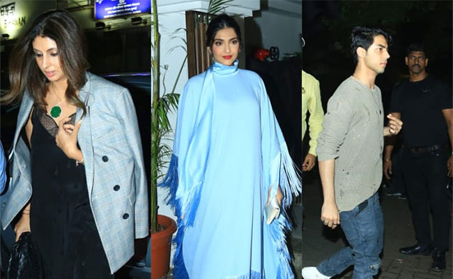 About Last Night: Sonam Kapoor, Aryan Khan, Shweta Bachchan And Others At Karan Johar's Dinner Party