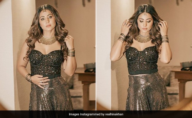 Mirror Mirror On The Wall, Hina Khan Looks Most Dazzling In Black Of Them All
