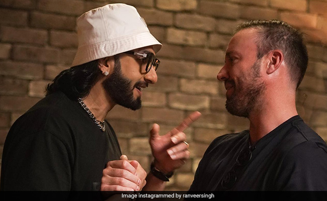 Ranveer Singh's "Great Afternoon" With AB de Villiers Was All About Chatting And...