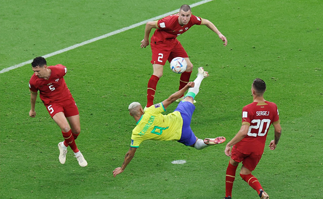 Richarlison De Andrade: Five Points On Brazilian Star Who Scored The Stunning Bicycle Kick Against Serbia