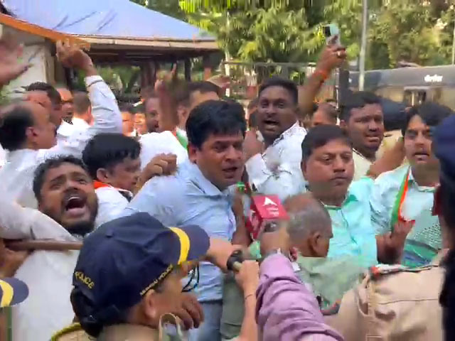 NCP Workers Protest Maharashtra Minister's Comment Against Supriya Sule